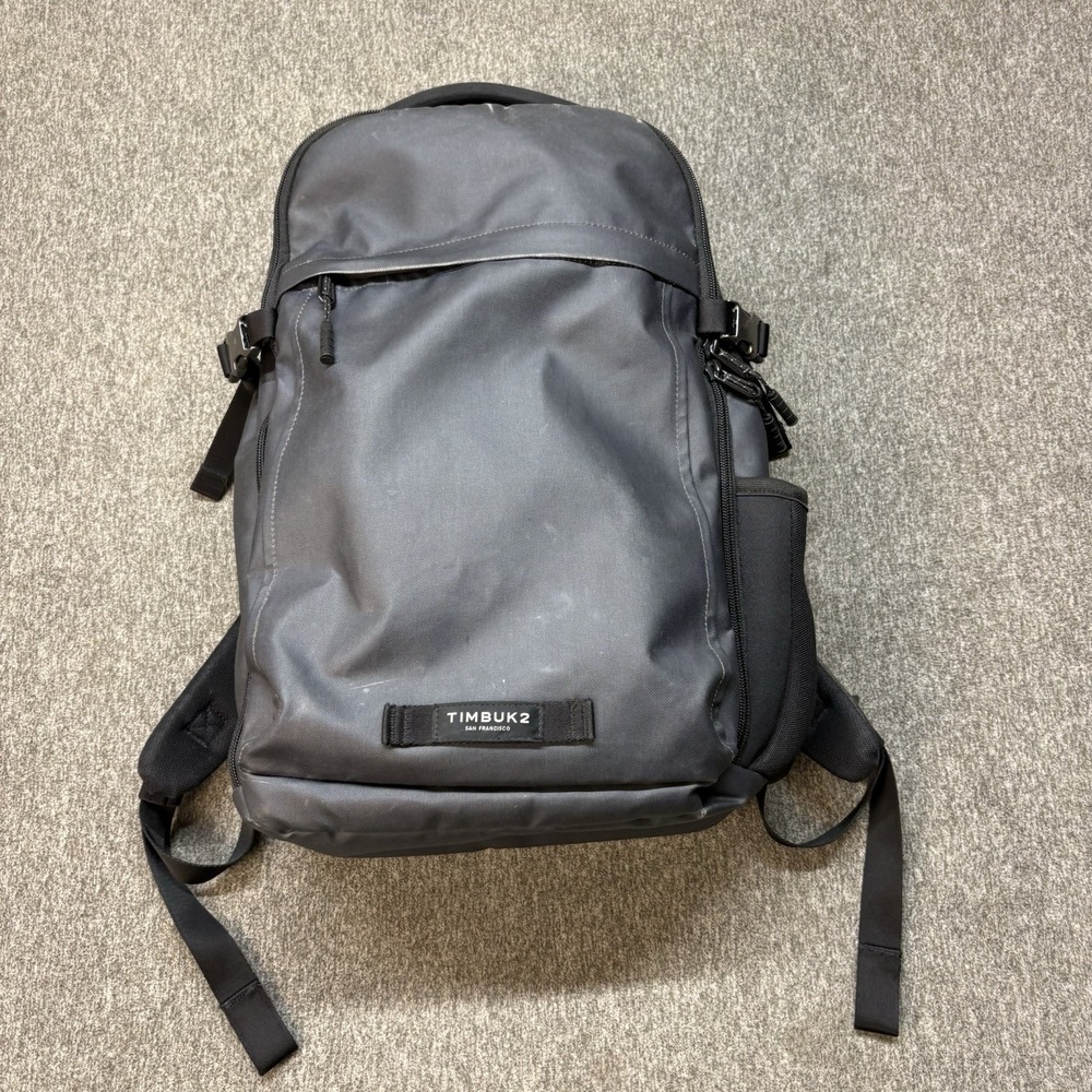 Timbuk2 Division Pack Backpack 17" Padded Laptop Tech Work Travel Gray